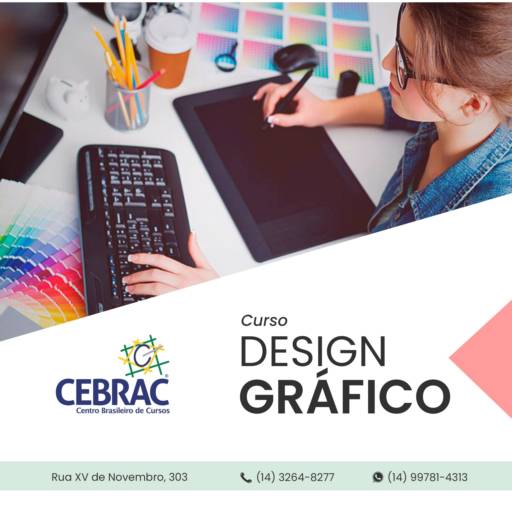 Design Gráfico  por CEBRAC - Centro Brasileiro de Cursos