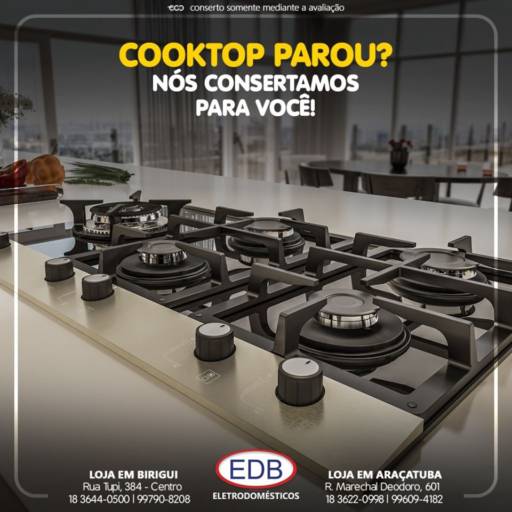 Conserto de Cooktops por EDB Eletrodomésticos