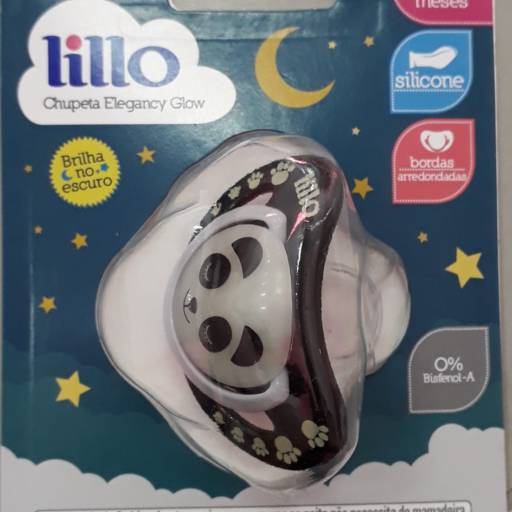 Chupeta Lillo Elegancy Glow que brilha no escuro em Bauru, SP por Lojão das Fraldas