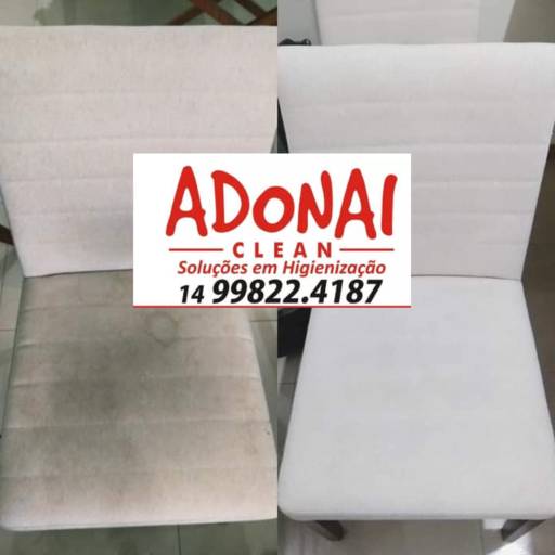 Limpeza e Higienização de Estofado de Cadeira em Avaré por Adonai Clean Limpeza e Higienização em Avaré