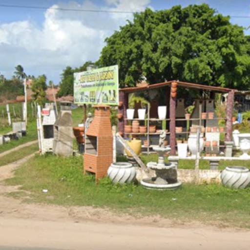 Mesas em concreto para Jardins por Art Vasos & Jardins 