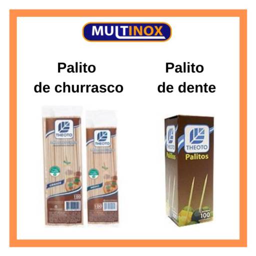 Palito de Churrasco / Palito de Dente