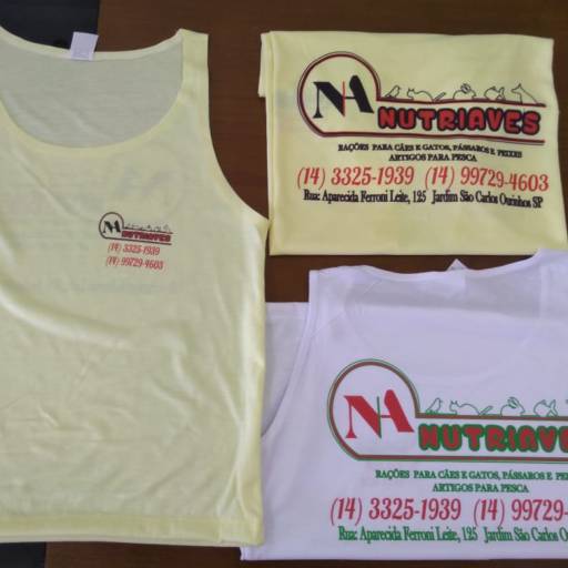 Comprar o produto de Regatas em Regatas pela empresa FN Camisetas Personalizadas em Ourinhos, SP por Solutudo