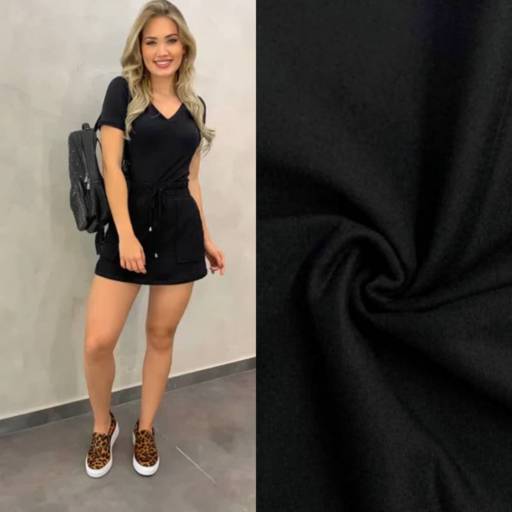 Tecido viscose preto em Bauru 