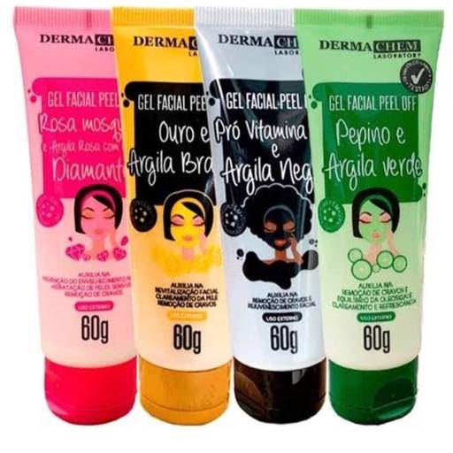 Máscara facial  Dermachem em Bauru