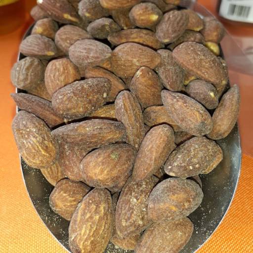 Amêndoas Defumada - R$9,50 cada 100g por Rei Das Castanhas