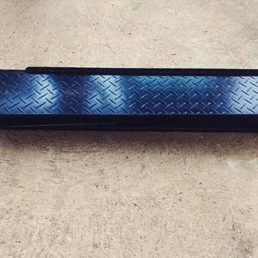 Rampa dobrável para cadeira de rodas por Metalmix 