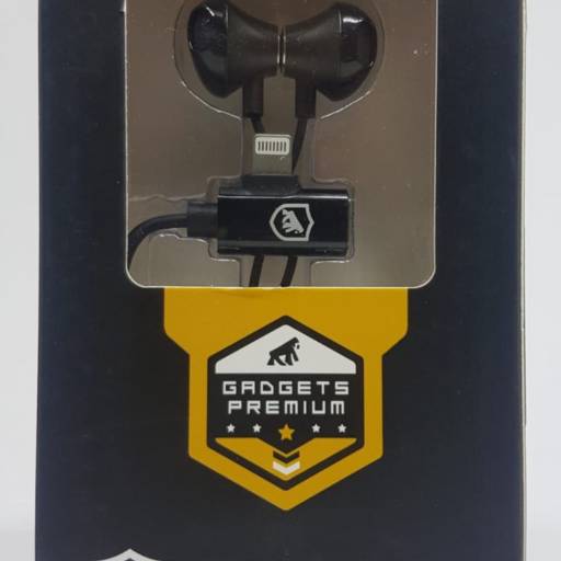 Fone de ouvido Lightning Gorila Shield por Infozcell Assistência Técnica Conserto de Celular - Shopping Catuaí Palladium 