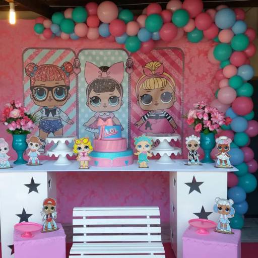 Decoração LOL por Pequenino Festas