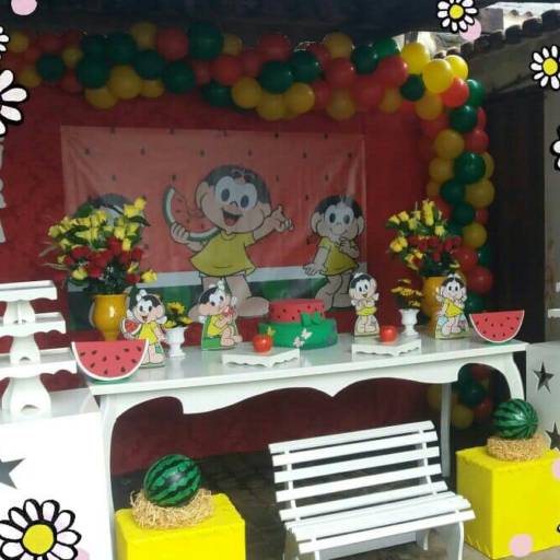 Decoração  Turma da Mônica​ por Pequenino Festas