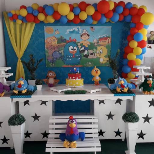 Decoração  Galinha Pintadinha