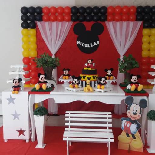 Decoração do Mickey