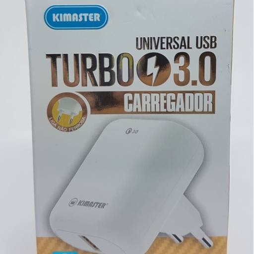 Fonte usb Turbo Kimaster T101 por Infozcell Assistencia Técnica Conserto de Celular - Shopping Jl 