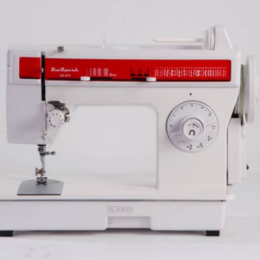 Máquina De Costura Doméstica Ss 974 - Sun Special Preto e Branco