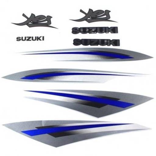 Kit Adesivo para Pintura Suzuki por Agenor Motos