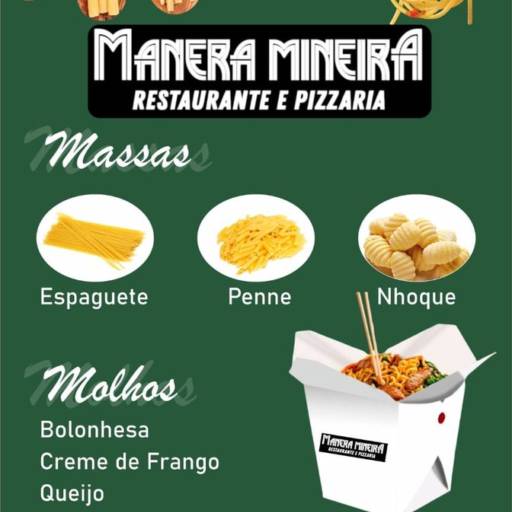 Comprar o produto de Massas e Molhos Delivery em Ofertas: Bares e Restaurantes pela empresa Manera Mineira em Leopoldina, MG por Solutudo