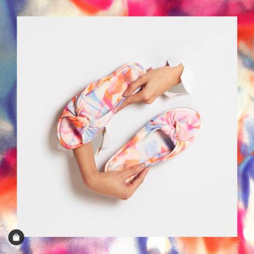 Coleção Shutz Tie Dye por Spettacolo Calçados 