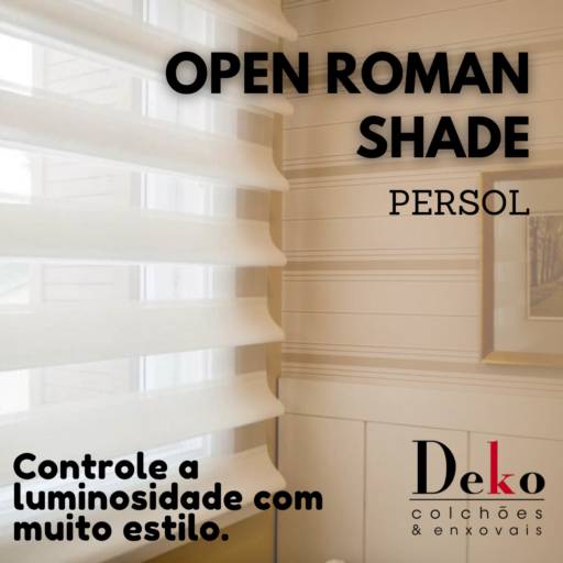 Persiana Open Roman Shade