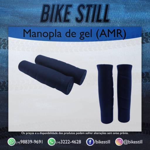 Comprar o produto de Manopla em gel AMR em Ciclismo pela empresa Bicicletaria Bike Still  em Bauru, SP por Solutudo