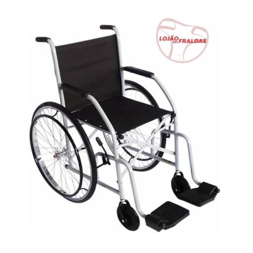 Comprar o produto de Cadeira de rodas em Bauru em Cadeiras de Rodas pela empresa Lojão das Fraldas em Bauru, SP por Solutudo