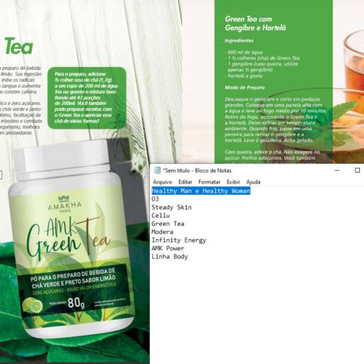 Linha Nutricional por Sheila Moreno Perfumes e Cosméticos