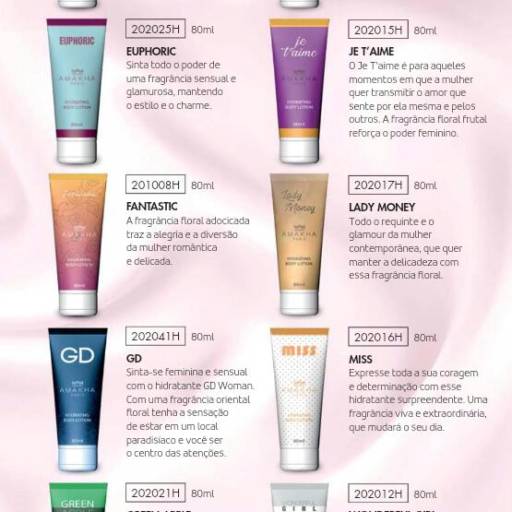 Cremes e Hidratantes. por Solutudo