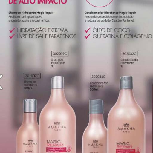 Linha Capilar. por Sheila Moreno Perfumes e Cosméticos