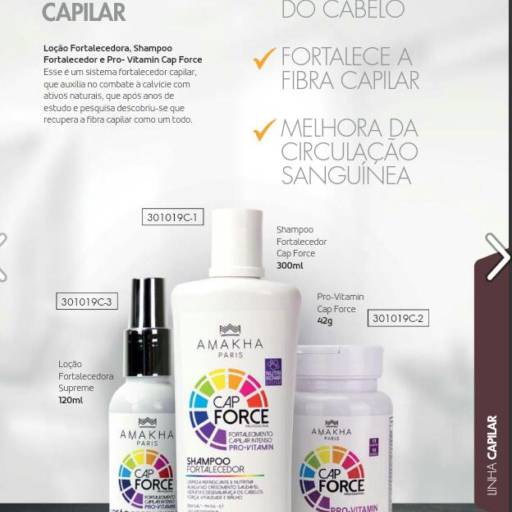 Linha Capilar. por Sheila Moreno Perfumes e Cosméticos