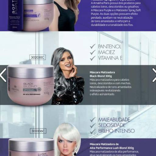 Linha Capilar. por Sheila Moreno Perfumes e Cosméticos