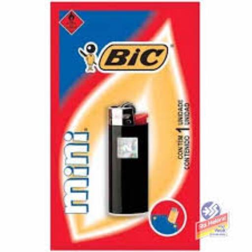 Isqueiro mini bic - R$4,00