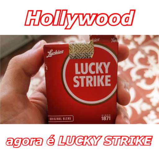 lucky strike red R$8,00