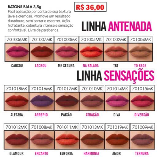 Catálogo de Maquiagem por Sheila Moreno Perfumes e Cosméticos