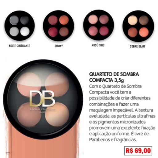 Catálogo de Maquiagem por Sheila Moreno Perfumes e Cosméticos