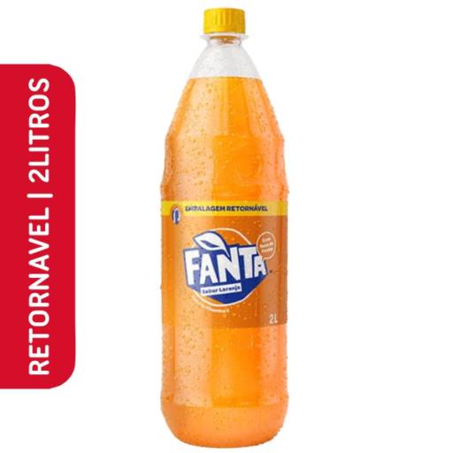 Fanta laranja 2L Retornável R$5,50