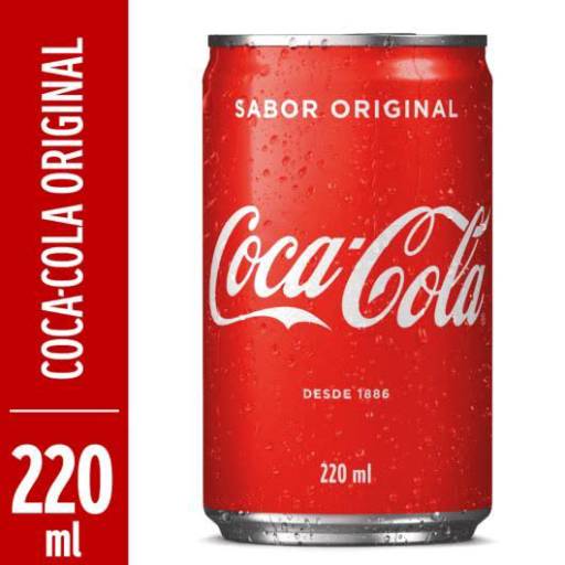 Coca-cola 220ml R$2,20