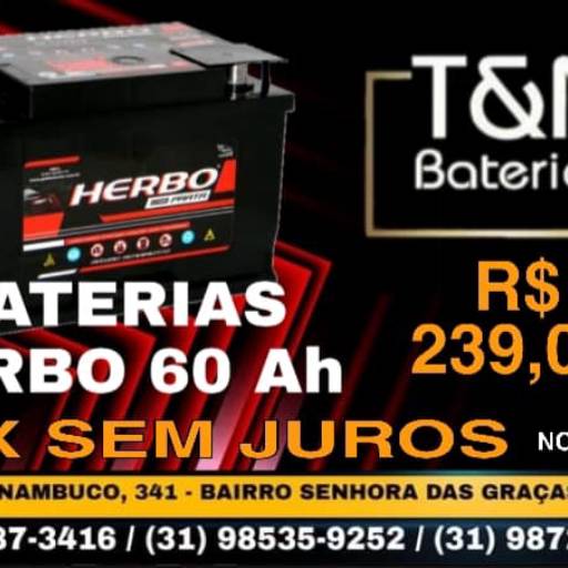 Baterias Herbo 60 Ah por T&N Baterias