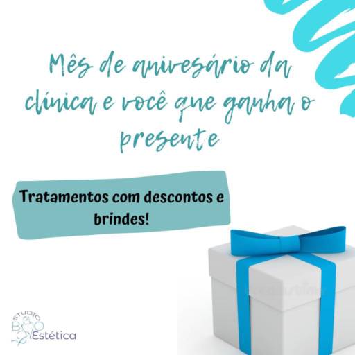 Mês de Aniversário da Clínica e você quem ganha o Presente!!!