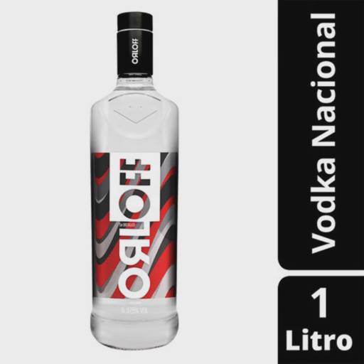 Vodka Orloff 900ml R$27,00