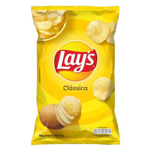 Lays 86g R$7,00