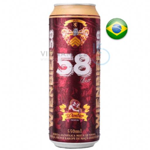 Wienbier Ruby “58” 710ml R$7,90
