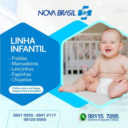 Comprar o produto de Linha Infantil em Farmácias pela empresa Farmácia Nova Brasil em São Manuel, SP por Solutudo
