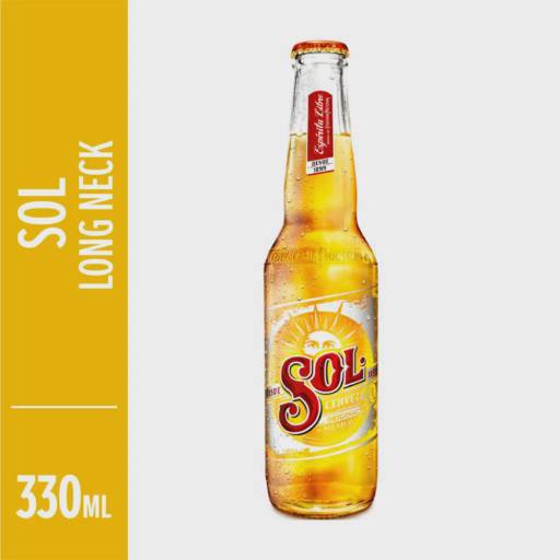 Sol Mexicana 330ml Long Neck unidade  R$5,00 -Caixa com 6 Unidade R$27,00