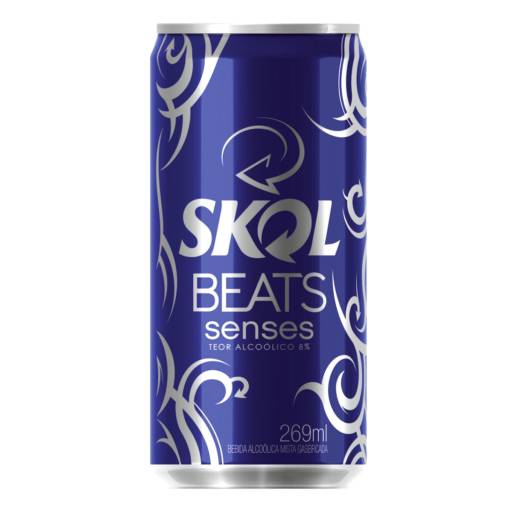 Skol beats 269ml Unidade R$35,00 azul - Caixa com 8 R$35,00