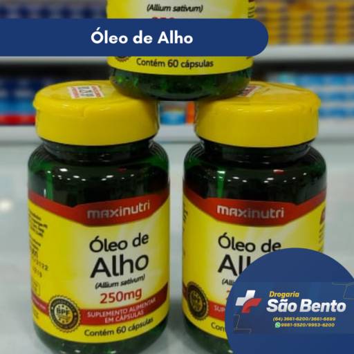Óleo de Alho  por Drogaria São Bento