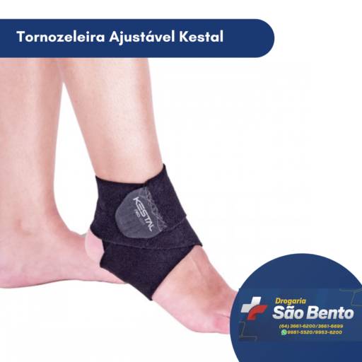 Tornozeleira Ajustável Kestal por Drogaria São Bento
