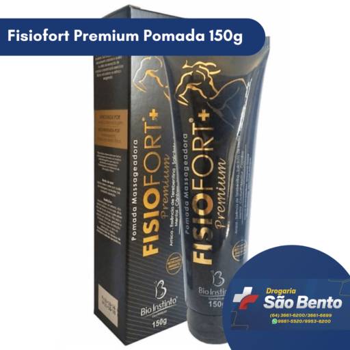Fisiofort Premium Pomada 150g por Drogaria São Bento