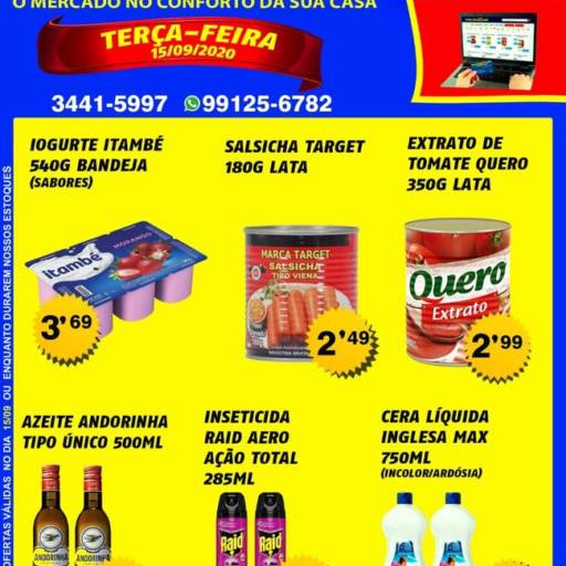 Comprar o produto de OFERTAS TERÇA FEIRA 15/09 em Ofertas pela empresa Meumerkado em Leopoldina, MG por Solutudo