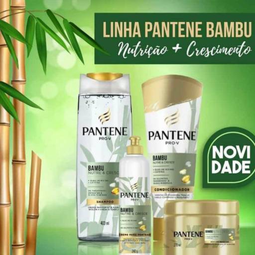 Comprar o produto de Linha Pantene Bambu em Shampoos e Condicionadores pela empresa Rede Inova Drogarias em Lençóis Paulista, SP por Solutudo