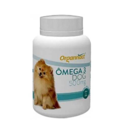 Comprar o produto de Ômega 3 Dog Organnact 500mg em Pet Shop pela empresa Almeida Agro Pet em Bauru, SP por Solutudo