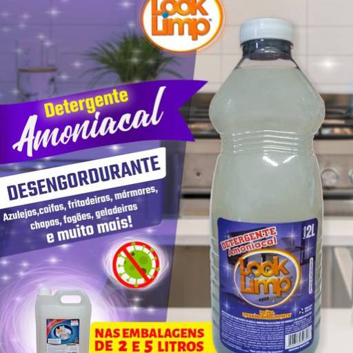 Comprar o produto de Detergente Amoniacal Look Limp em Produtos de Limpeza pela empresa Look Limp - Totem Display Álcool em Gel em Igaraçu do Tietê, SP por Solutudo